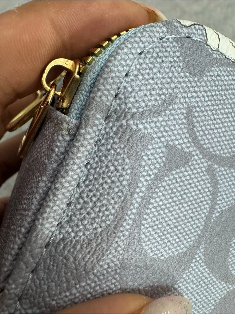 Coach Disney Lilac Mickey & Minnie Kids Crossbody Pouch